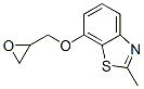 Benzothiazole, 2-methyl-7-(oxiranylmethoxy)- (9CI) Struktur