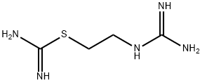 2-[(AMINOIMINOMETHYL)AMINO]ETHYL CARBAMIMIDOTHIOIC ACID ESTER DIHYDROBROMIDE Struktur