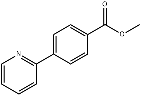 METHYL 4-(2-PYRIDINYL)BENZOATE Struktur