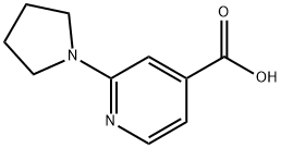 2-PYRROLIDIN-1-YL-ISONICOTINIC ACID HYDROCHLORIDE Struktur