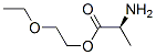 L-Alanine, 2-ethoxyethyl ester (9CI) Struktur