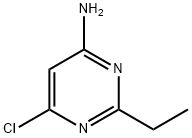 6-CHLORO-2-ETHYL-PYRIMIDIN-4-YL-AMINE Struktur