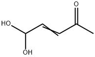 3-Penten-2-one, 5,5-dihydroxy- (9CI) Struktur