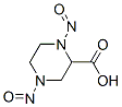 2-Piperazinecarboxylicacid,1,4-dinitroso-(9CI) Struktur