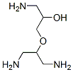 2-Propanol,  1-amino-3-[2-amino-1-(aminomethyl)ethoxy]- Struktur