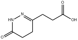 3-(6-OXO-1,4,5,6-TETRAHYDRO-PYRIDAZIN-3-YL)-PROPIONIC ACID Struktur