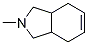 2,3,3a,4,7,7a-hexahydro-2-Methyl-1H-Isoindole Struktur