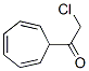 Ethanone, 2-chloro-1-(2,4,6-cycloheptatrien-1-yl)- (9CI) Struktur