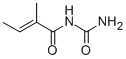 1-(2-Metilcrotonil)urea [Italian] Struktur