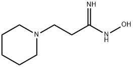 N-HYDROXY-1-PIPERIDINEPROPANIMIDAMIDE Struktur