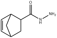 Bicyclo[2.2.1]hept-5-ene-2-carboxylic acid, hydrazide (9CI) Struktur