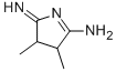 1-Pyrroline,2-amino-5-imino-3,4-dimethyl-(6CI) Struktur