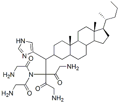 cholyltetraglycylhistamine Struktur