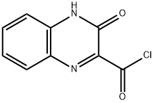 2-QUINOXALINECARBONYL CHLORIDE,3,4-DIHYDRO-3-OXO- Struktur