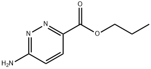 Propyl 6-aminopyridazine-3-carboxylate Structure