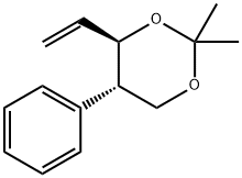 4-ETHENYL-2,2-DIMETHYL-5-PHENYL-1,3-DIOXANE Struktur