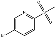 5-BROMO-2-METHANESULFONYL-PYRIDINE Struktur