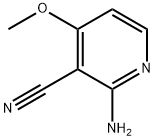 2-amino-4-methoxypyridine-3-carbonitrile Struktur