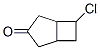 6-Exo-chlorobicyclo[3.2.0]heptan-3-one Struktur