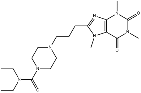 Stacofylline Struktur