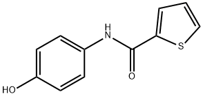 N-(4-HYDROXYPHENYL)THIOPHENE-2-CARBOXAMIDE Struktur