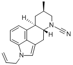 1-ALLYL-6-CYANO-6-NORFESTUCLAVINE Struktur