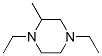 Piperazine, 1,4-diethyl-2-methyl- (6CI) Struktur