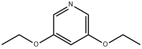 3,5-Diethoxypyridine Struktur