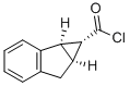 Cycloprop[a]indene-1-carbonyl chloride, 1,1a,6,6a-tetrahydro-, (1alpha,1aalpha,6aalpha)- (9CI) Struktur