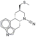 N-Despropyl Pergolide 6-Carbonitrile Struktur