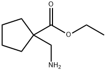 ETHYL 1-(AMINOMETHYL)CYCLOPENTANECARBOXYLATE Struktur