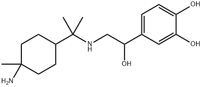 aminomenthylnorepinephrine Struktur