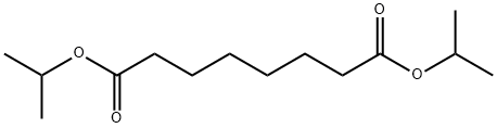 Octanedioic acid, bis(1-Methylethyl) ester Struktur