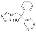 2-(1H-IMIDAZOL-1-YL)-1-PHENYL-1-(3-PYRIDINYL)ETHANOL Struktur