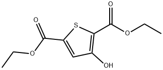 DIETHYL 3-HYDROXYTHIOPHENE-2,5-DICARBOXYLATE Struktur