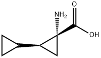 [1,1-Bicyclopropyl]-2-carboxylicacid,2-amino-,cis-(9CI) Struktur