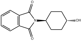 2-(TRANS-4-HYDROXYCYCLOHEXYL)-1H-ISOINDOLE-1,3(2H)-DIONE Struktur