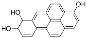 3-hydroxy-7,8-dihydro-7,8-dihydroxybenzo(a)pyrene Struktur