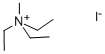 METHYL TRIETHYLAMMONIUM IODIDE Struktur