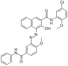 顏料紅 184 結(jié)構(gòu)式