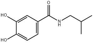 Benzamide, 3,4-dihydroxy-N-(2-methylpropyl)- (9CI) Struktur