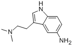 3-(2-DIMETHYLAMINO-ETHYL)-1H-INDOL-5-YLAMINE Struktur