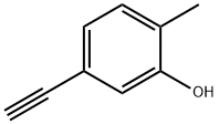 5-ETHYNYL-2-METHYL-PHENOL Struktur