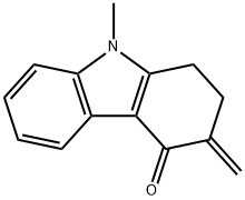 1,2,3,9-TETRAHYDRO-9-METHTYL-3-METHYLENE-4H-CARBAZOL-4-ONE