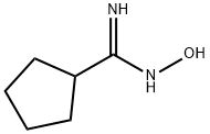 N-HYDROXYCYCLOPENTANECARBOXIMIDAMIDE Struktur