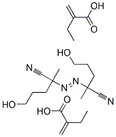 4,4'-Azobis(4-cyanopentan-1-ol)bis(2-methylenebutanoate) Struktur