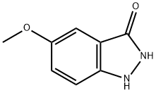 3-HYDROXY-5-METHOXY (1H)INDAZOLE Struktur