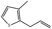 3-(3-METHYL-2-THIENYL)-1-PROPENE Struktur