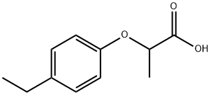 2-(4-乙基苯氧基)丙酸, 99761-31-6, 結(jié)構(gòu)式