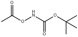 Carbamic acid, (acetyloxy)-, 1,1-dimethylethyl ester (9CI) Struktur